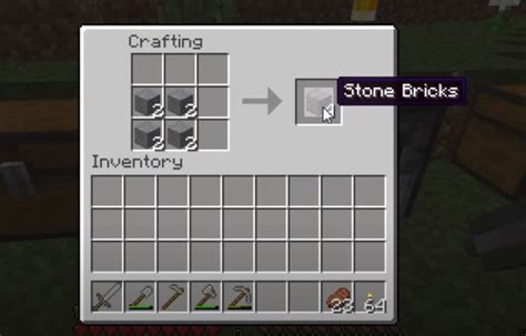 How To Make Stone Brick Stairs: Minecraft Recipe