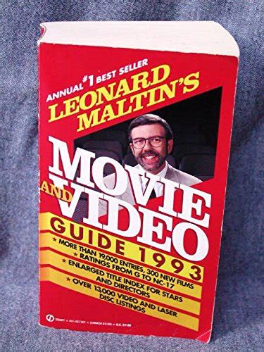 Leonard Maltin S Movie And Video Guide 1993 Maltin Leonard 9780451173812 Books