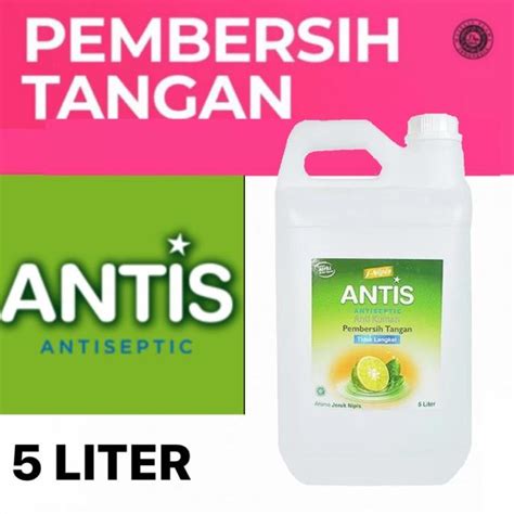 Jual Antis Hand Sanitizer Cair Spray Galon Liter Shopee Indonesia