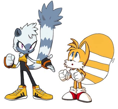 Tangle And Tanooki Tails By Nhwood On Deviantart