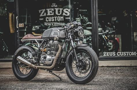 Hell Kustom Royal Enfield Continental Gt535 By Zeus Custom