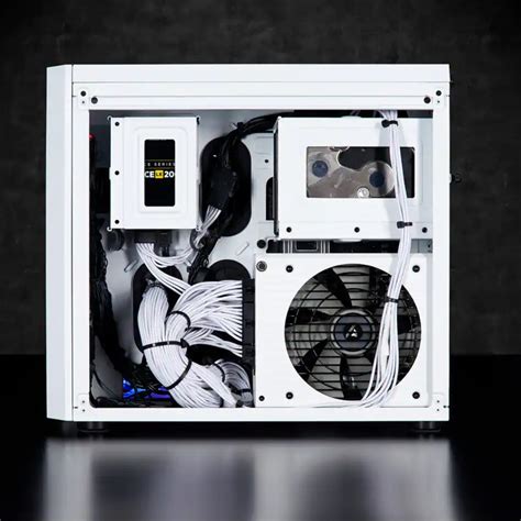 wsn gr Corsair Crystal Series 280X RGB Tempered Glass Micro ATX Λευκή