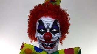 Simple Scary Clown Face Paint: Transform into a Terrifying Circus Performer Today!