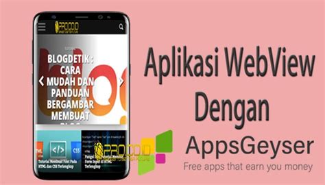 Cara Membuat Aplikasi Webview Tanpa Coding Gratis Paling Mudah