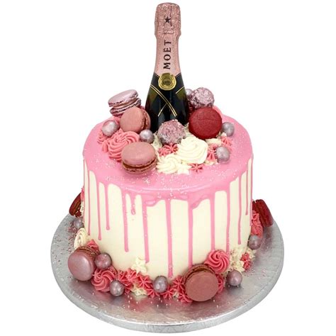 Pink Moet Majesty Cake London Cakes