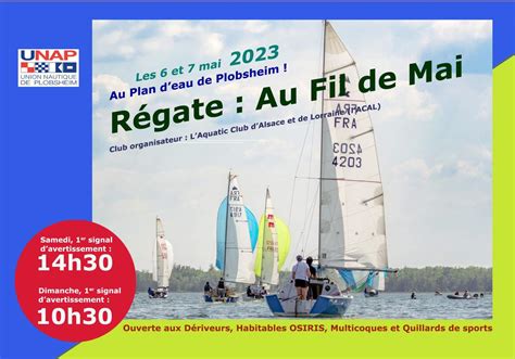 Actualit Au Fil De Mai Une Nouvelle R Gate Club Voile Union