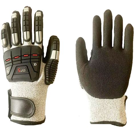 Anti Impact And Cut Resistant Work Glovetpr 1001 Everpro Gloves