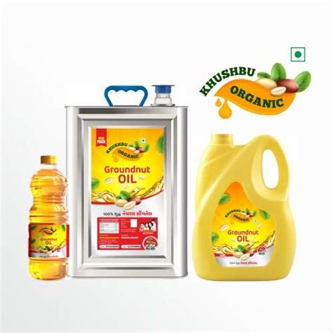 3D Fresh Groundnut Oil Bottle Label Packaging Design In Ahmedabad