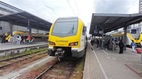 Mit Dem Goahead Baden W Rttemberg Als Ire Von Karlsruhe Hbf Nach