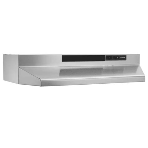 Broan Nutone 30 Inch 210 Cfm Stainless Steel Under Cabinet Range Hood