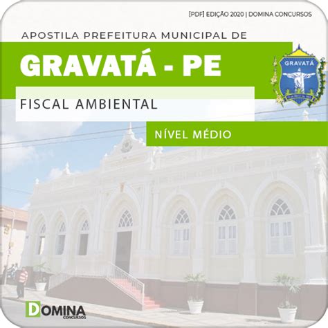 Apostila Concurso Pref Gravat Pe Fiscal Ambiental