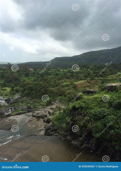 Bhandardara a Holiday Resort Village - Destination Scenics Stock Image ...