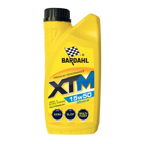 Bardahl XTM 15W50 1L Engine Oil - Bardahl UK