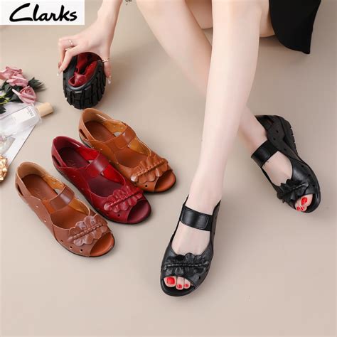 Jual Clarks New Pita Woman Clarks Flat Wanita Kulit Asli Sepatu