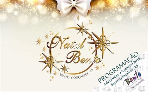 Natal Em Bento Ser Lan Ado Nesta Quarta Feira Eventos Cultura