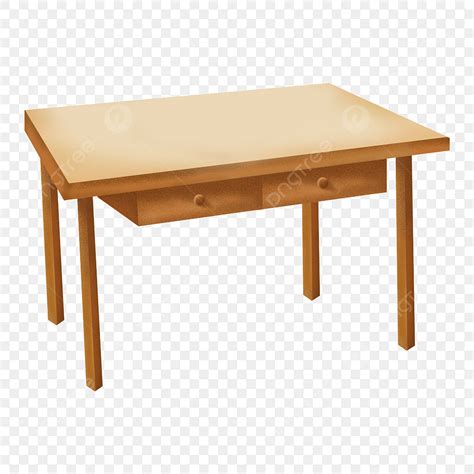 Illustration Free Material Furniture Table Transparent Material Png