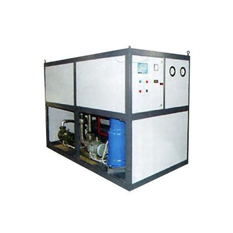 Steel Air Cooled Soda Water Brine Chiller Tank Capacity To L