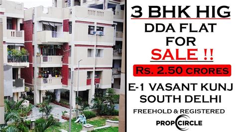 3 Bhk Dda Flat For Sale In E1 Vasant Kunj South Delhi Dda Flats