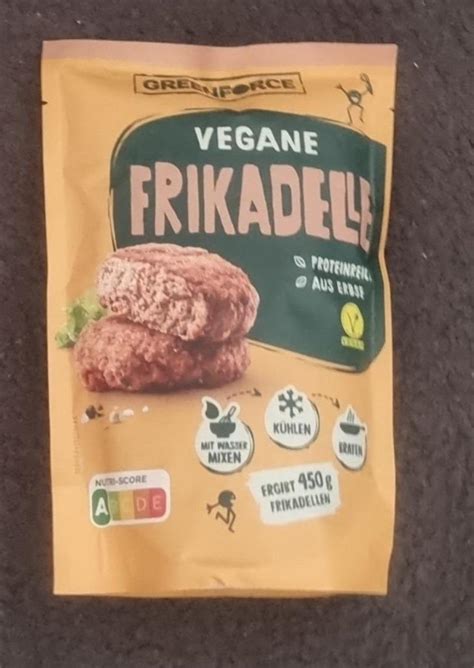 Vegane Frikadelle Greenforce Kal Rie Kj A Nutri N Hodnoty