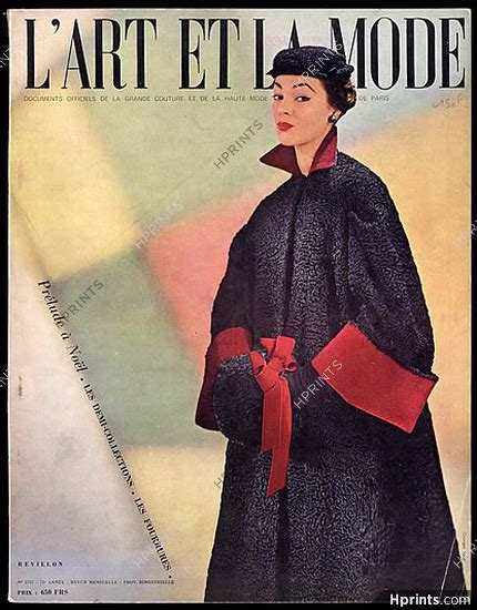 L Art Et La Mode 1951 December Magazine