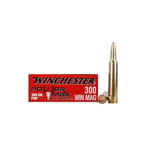 Winchester Super X Power Max 300 Win Mag 180 Grain Bp Hp Ammo Deals