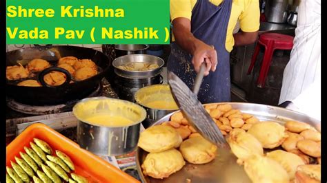 Nashik Famous Shree Krishna Vada Pav Wala Only 20 Rs Per Plate