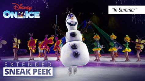 In Summer Disney S Frozen Live Disney On Ice Full Performance YouTube