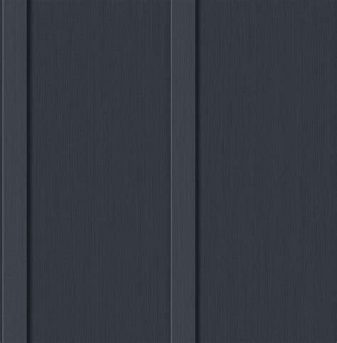 Faux Board Batten Peel And Stick Wallpaper In Dark Blue Board And