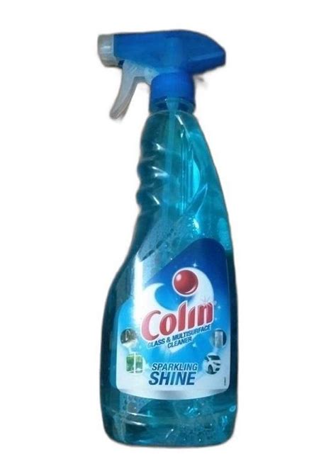 Trigger Spray Blue Colin Liquid Glass Multisurface Cleaner Packaging Type Bottle At Rs 93