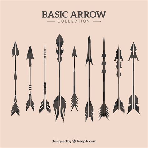 Free Vector Vintage Arrow Collection