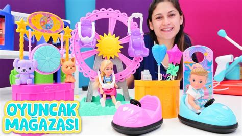 Çocuk videoları Oyuncak mağazası Yeni Lunapark oyuncağı açalım