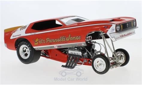 Modellino In Miniatura Ford Mustang 1 18 ACME Funny Car No 799 Parnelli