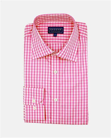 Pink Gingham Shirt