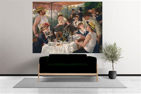 Ultrahigh Resolution Digital Art Pierre Auguste Renoir S Luncheon Of