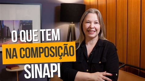 Como entender as composições Sinapi YouTube