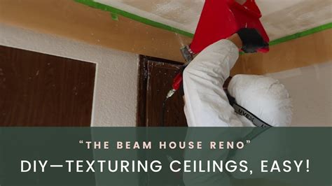 How To Texture Your Ceilings The Right Way Youtube