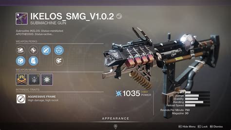 Warmind Gun IKELOS SMG V1 0 2 Is Taking Destiny 2s PvE Playlists By