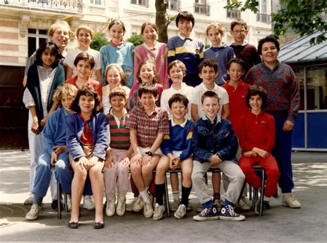 Photo De Classe Cm1 1986 87 De 1987 Ecole Madame Copains Davant