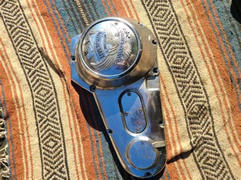 Harley Davidson Outer Primary Inspection Cover Shovelhead Super Glide