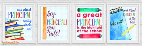 Free Printable Principal Appreciation Cards Print Pretty 51 Off