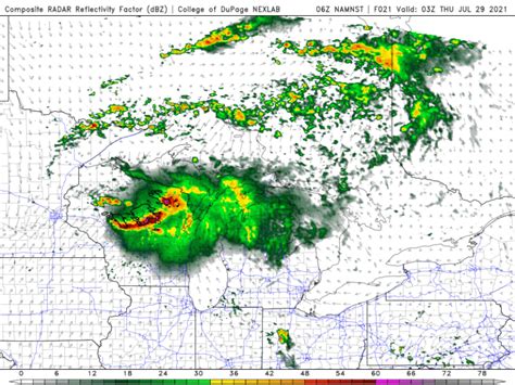 Weather Madness Damaging Thunderstorm Complex Could Evolve Into A