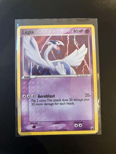 Se produkter som liknar Pokemon Lugia 29 Holo Pok på Tradera