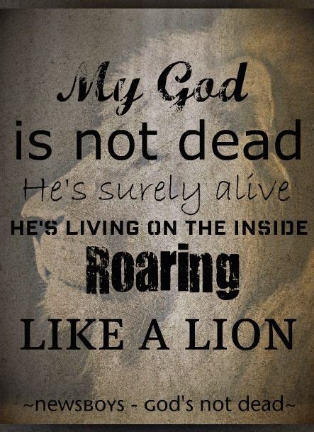 Gods Not Dead Lyrics