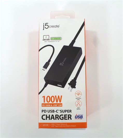 Lot Of 4 J5create 100w Pd Usb C Super Charger Pd 100w Free Shipping Ebay