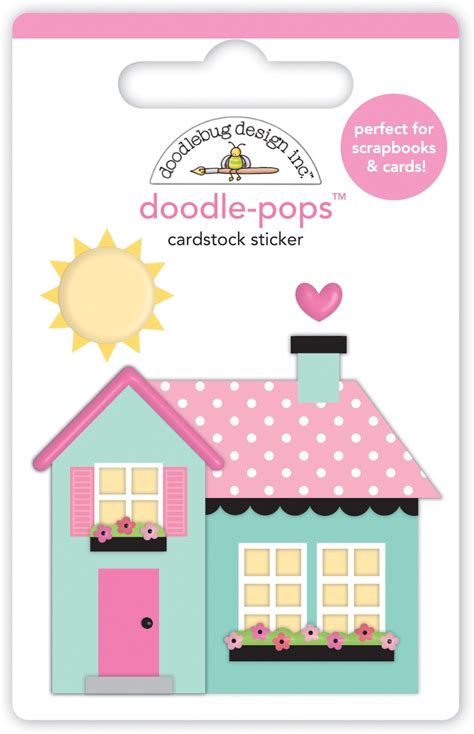 Doodlebug Doodle Pops D Stickers My Happy Place