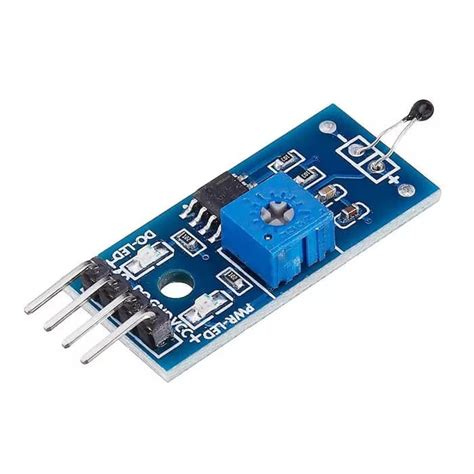 Jual 4 Pin Thermistor Thermal Sensor Module Sensor Suhu Temperatur NTC