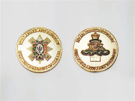 Regimental Coin Highlandgunnerca