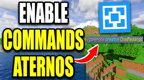 How To Get Commands For Aternos Minecraft Server 2024 YouTube