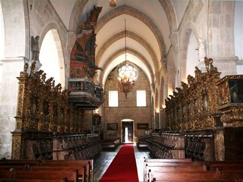 Interior Da Igreja Do Antigo Convento De S O Jo O De Tarouca C