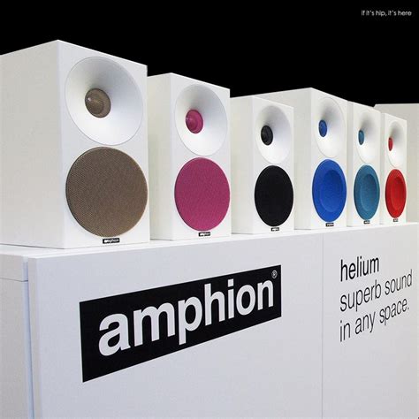 Colorful, Compact and Kickass Amphion Helium 410 Speakers – if it's hip ...